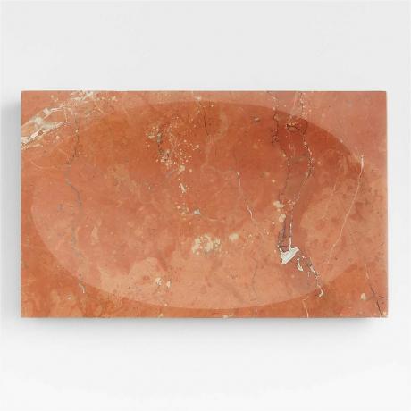 Planche Rectangle Rosa en Marbre par Athena Calderone