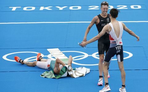 triathlon des jeux olympiques de tokyo 2021