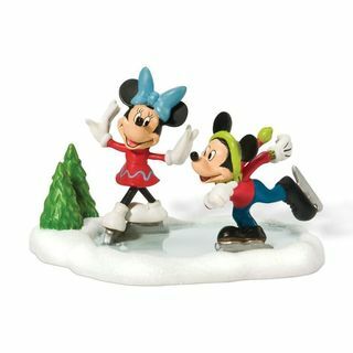 Patinage sur glace Mickey et Minnie