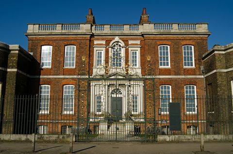 vue sur la maison historique du garde-forestier surplombant le parc de greenwich, au sud-est de londres cette maison géorgienne historique abrite aujourd'hui la collection d'art wernher