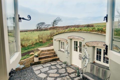 Wagon nomade et Bothy à Cornwall - Séjours à la maison uniques - plan extérieur