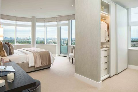 Lombard Wharf - Londres - penthouse - chambres - Harrods Estates