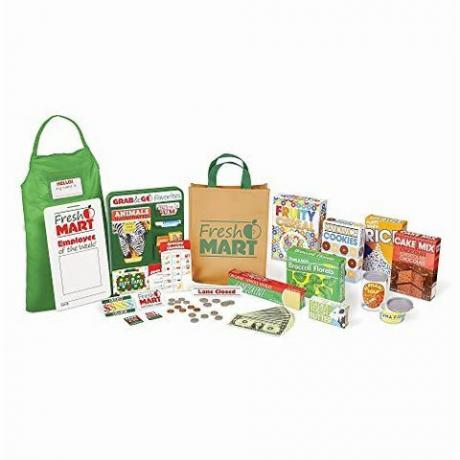 Melissa & Doug Fresh Mart Grocery Store Companion Collection (Play Sets & Kitchens, Great Gift for Girls and Boys - Best for 3, 4, 5 Yearss and Up)