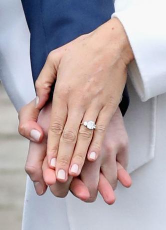 La bague de fiançailles de Meghan Markle