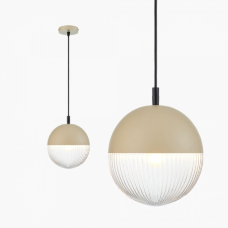 Mood Living Verona Globe en verre et suspension