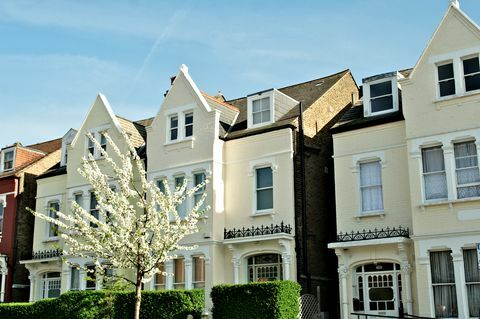 Maisons traditionnelles de Londres