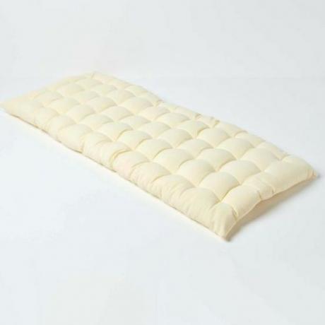 Coussin de banc crème