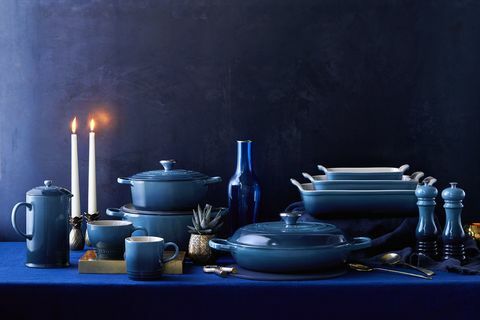 Collection Le Creuset Marine bleu