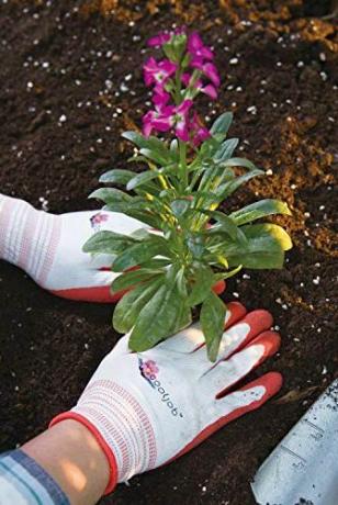 Gants de jardin enduits de nitrile