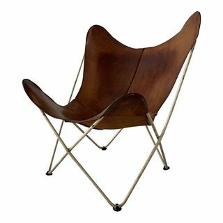 Chaise vintage Hardoy BKF pour Knoll Butterfly