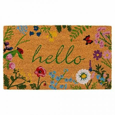 Paillasson Hello floral