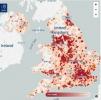 Les points d'accès au cambriolage du Royaume-Uni révélés dans une carte interactive de la criminalité sur les réseaux sociaux
