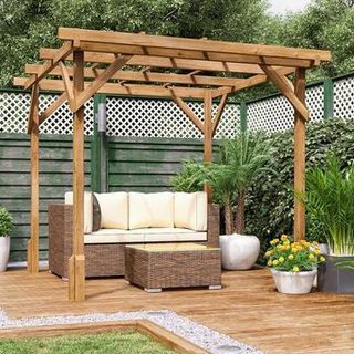 Pergola en bois Utopie