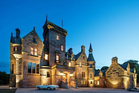 Crawfordton House, Scottish Baronial Mansion House - château