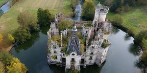 La Mothe-Chandeniers, aux Trois-Moutiers, centre ouest de la France