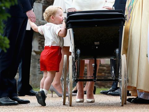 Baptême du Prince George Princess Charlotte