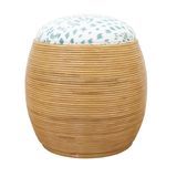 Tabouret en rotin Letty Pencil