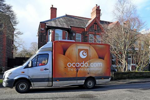 Camionnette de livraison Ocado