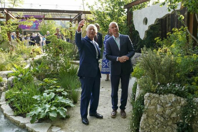 la famille royale au chelsea flower show 2023