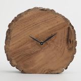 Horloge debout en bois rustique