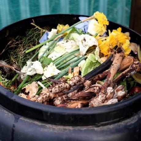 Bac à compost de jardin