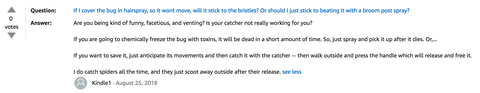 Hilarious Critter Catcher Q&A d'Amazon