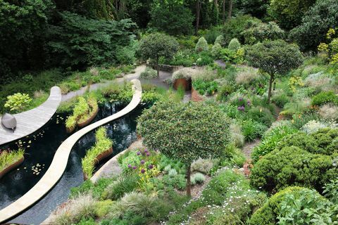 Prix ​​Society of Garden Designers - Ian Kitson FSGD - Gagnant du prix Hardscape - SGD Awards 2017