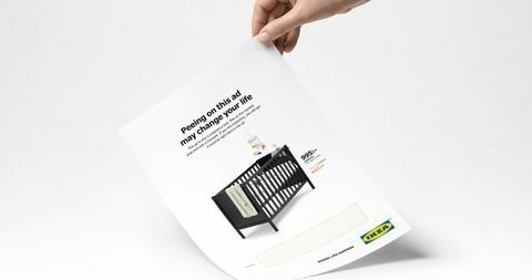 Ikea lance une annonce sur laquelle vous pouvez faire pipi