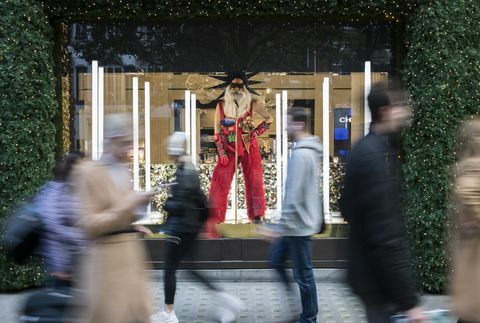 Dévoilement de la fenêtre de Noël de Selfridges 2018