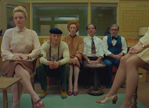 wes anderson l'ensemble de dépêches français production design set décorateur rena deangelo