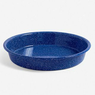 HAY Plateau rond émaillé poussière 28cm