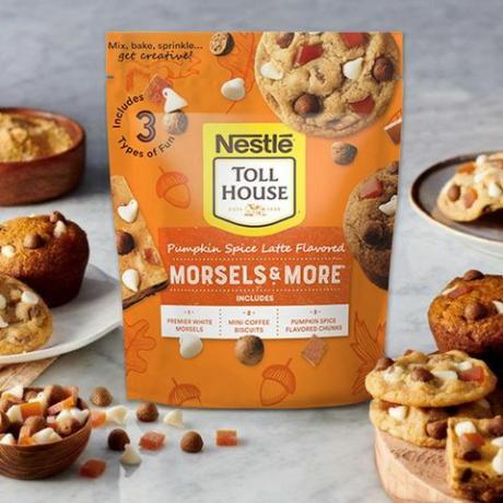 Nestle Toll House Morceaux de latte aux épices de citrouille et plus