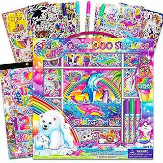 Super pack d'autocollants Lisa Frank