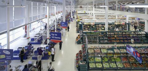 Supermarché Tesco, Orpington, Royaume-Uni, 2009 - atelier