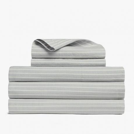 ensemble de draps rayés parachute x madewell