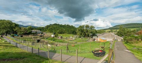 Parc animalier - vue sur la campagne