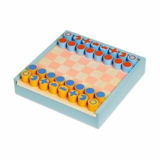 Jeu d'échecs et de dames 2-en-1