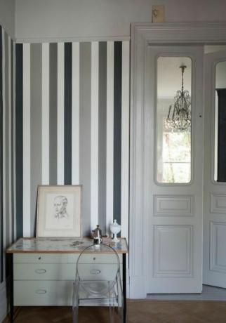 Rayures monochromes Farrow & Ball