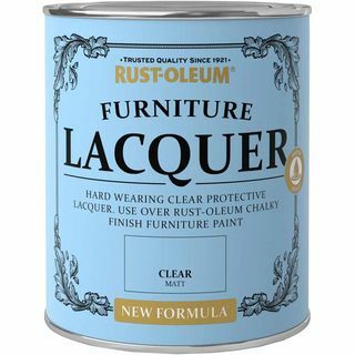 Finition mate de laque transparente pour meubles Rust-Oleum