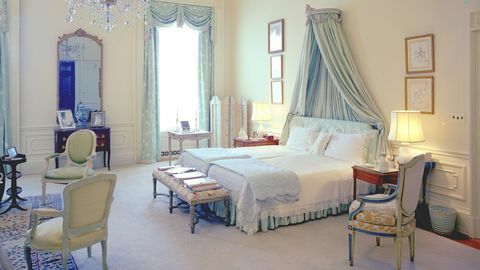 Chambre de Jacqueline Kennedy à la Maison Blanche, conçue par la paroisse sœur