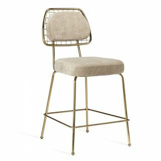 Tabouret de comptoir Milan - Beige Latte