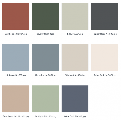 farrow and ball, peinture, nouvelles couleurs, peinture 2022