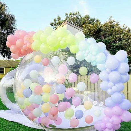 Tente à bulles gonflable transparente 