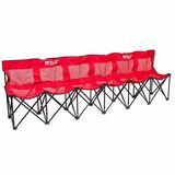 Banc pliable avec dossier