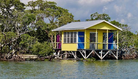 L'île de Stann Creek au Belize