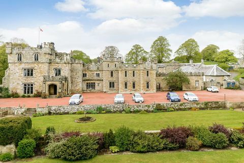 Château d'Otterburn, Northumberland, extérieur complet