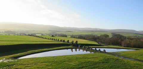 Crawick Multiverse, Dumfriesshire - Schéma des jardins d'Ecosse