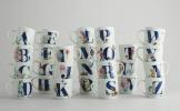 Tasses personnalisées Alphabet Cath Kidston