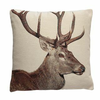 Coussin Cerf Tapisserie