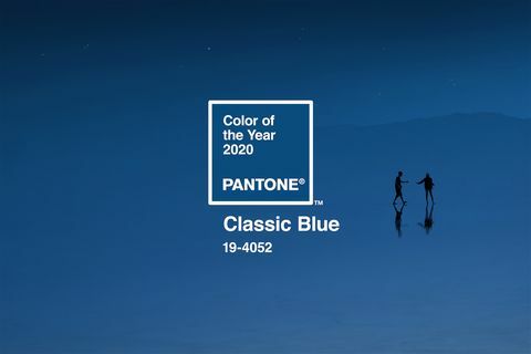 La couleur Pantone de l'année 2020 est bleu classique